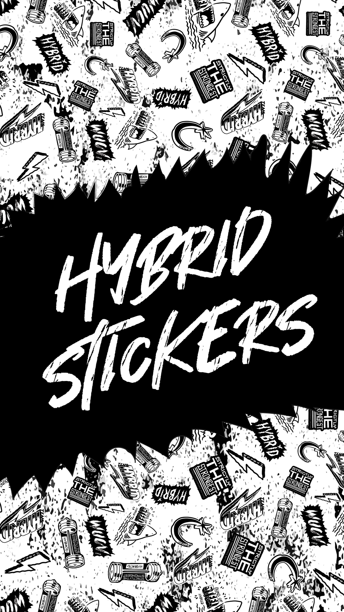 HYBRID Sticker Sheet