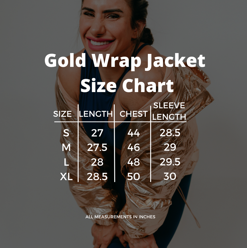 Gold Wrap Jacket
